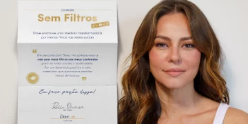 Dove contrata Paolla Oliveira para não usar filtros nas redes sociais