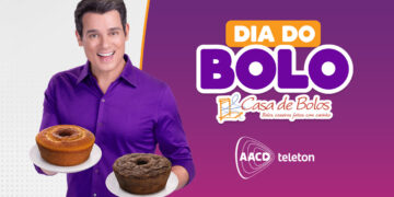 Ao lado de Celso Portiolli, Casa de Bolos realiza campanha de arrecadação para o Teleton